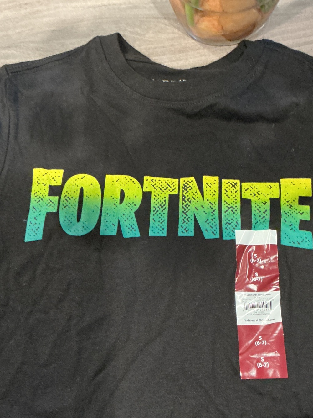 Lot of boys size small gaming shirts including Fortnite + bonus ugly sweater